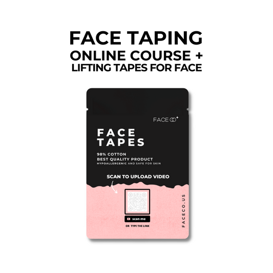 FACE TAPES Lifting Tapes - Mini Online Course on Aesthetic Kinesiotaping of the Face